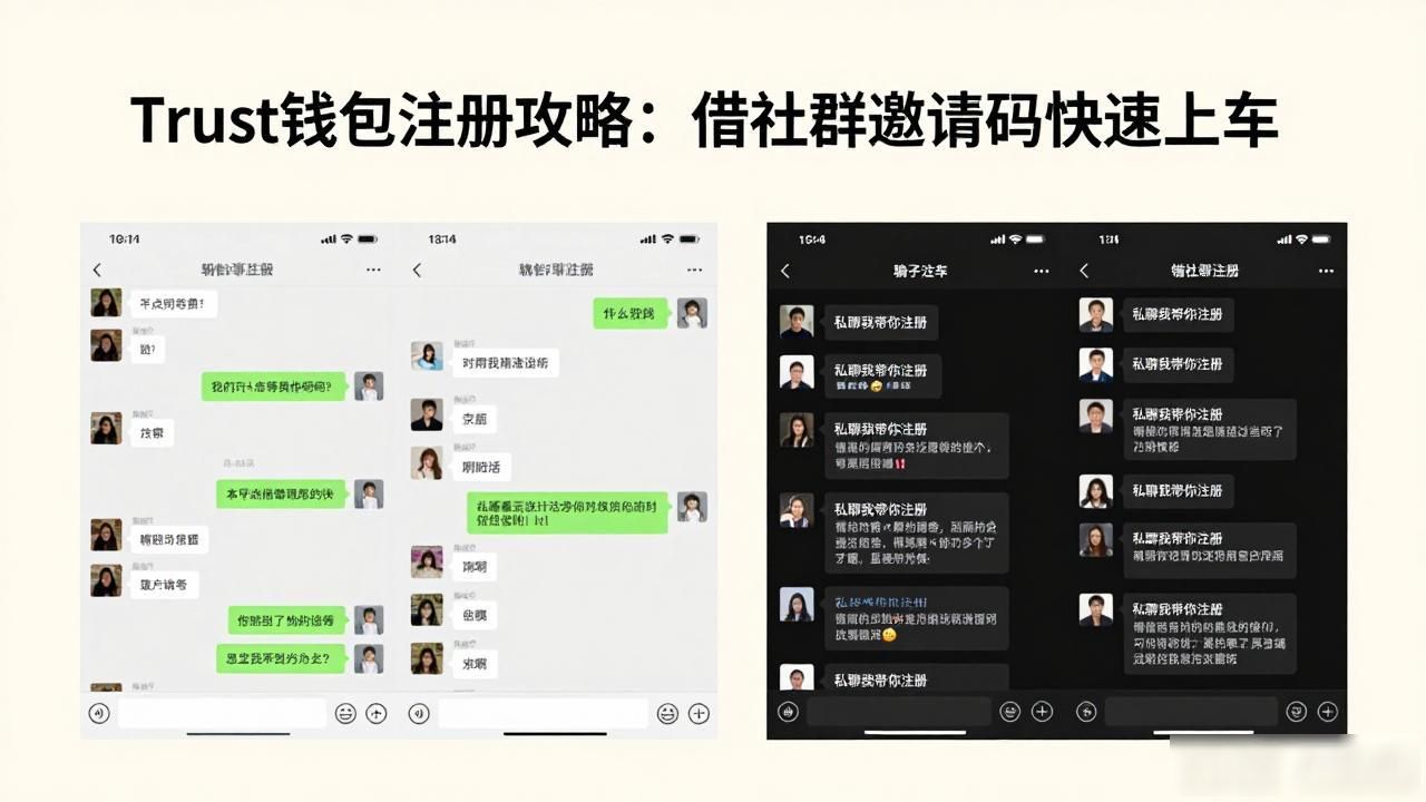 Trust钱包注册攻略：借社群邀请码快速上车