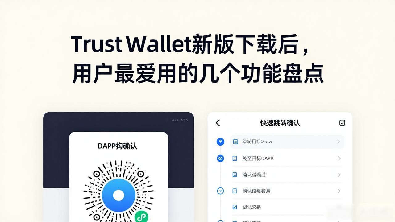Trust Wallet新版下载后，用户最爱用的几个功能盘点