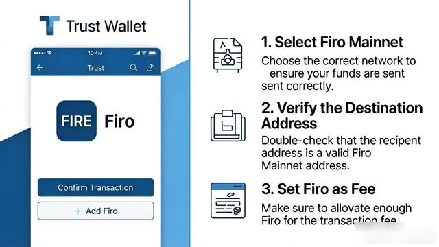 Trust钱包如何安全存放Firo币？手把手教程