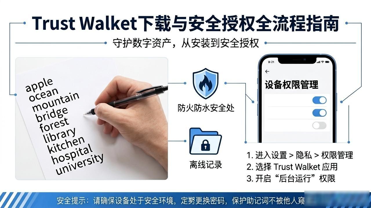 Trust Wallet下载与安全授权全流程指南