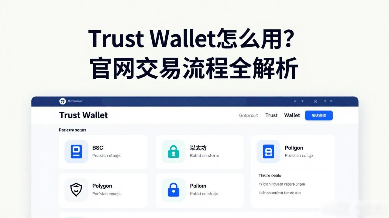 Trust Wallet怎么用？官网交易流程全解析