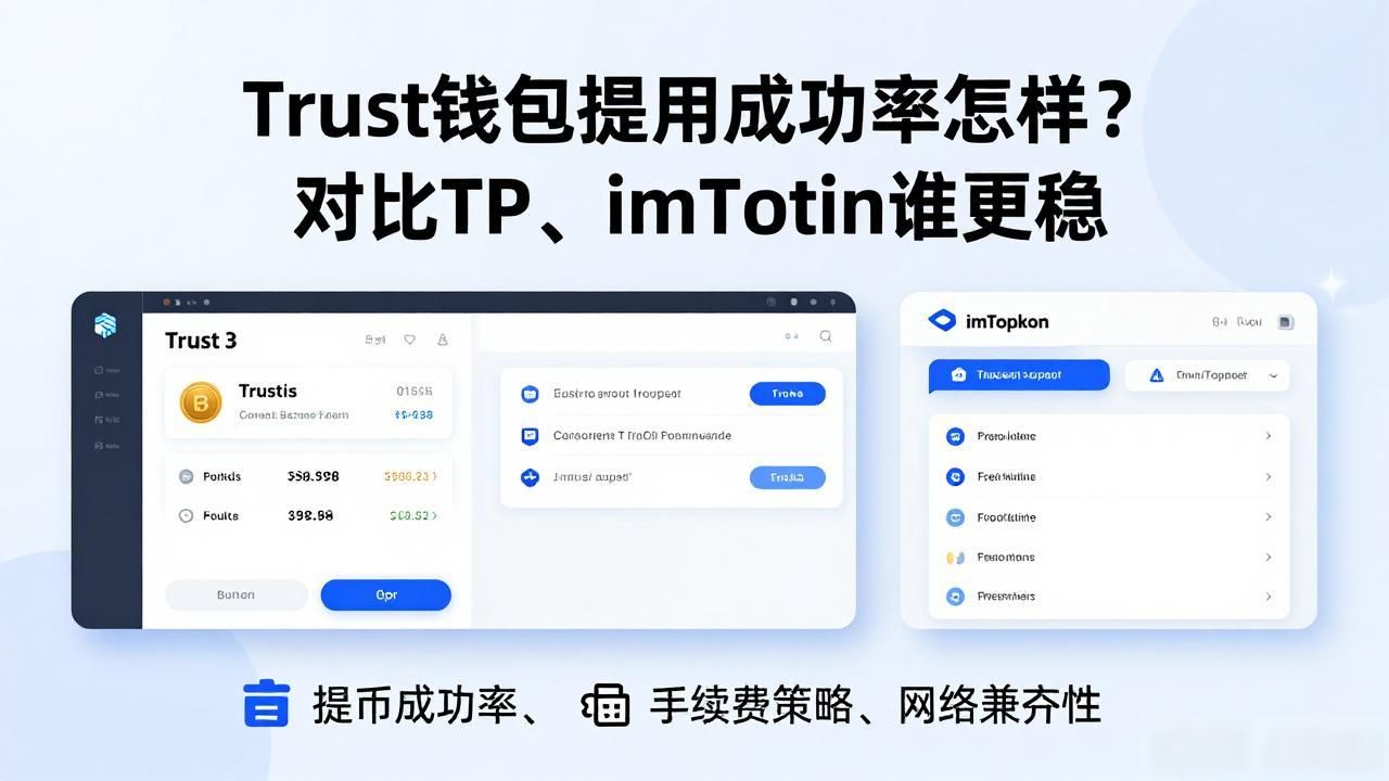 Trust钱包提币成功率怎样？对比TP、imToken谁更稳