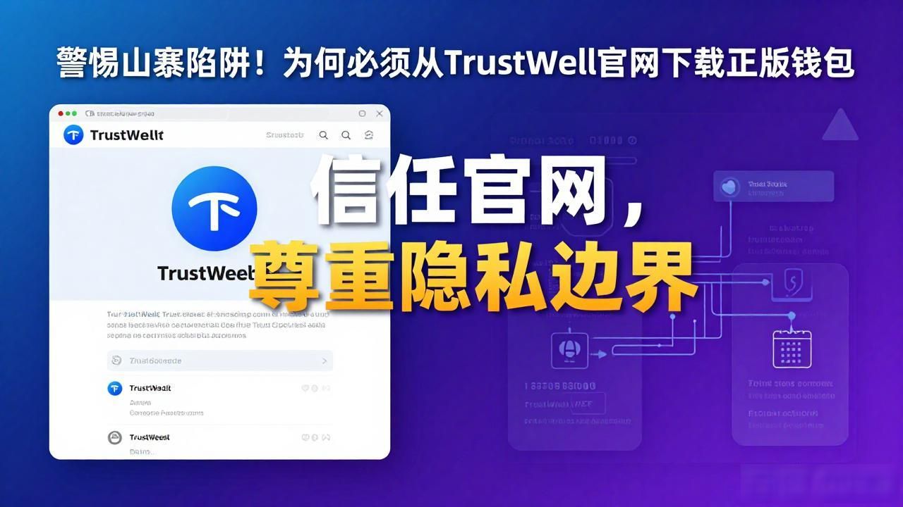 警惕山寨陷阱！为何必须从Trust Wallet官网下载正版钱包