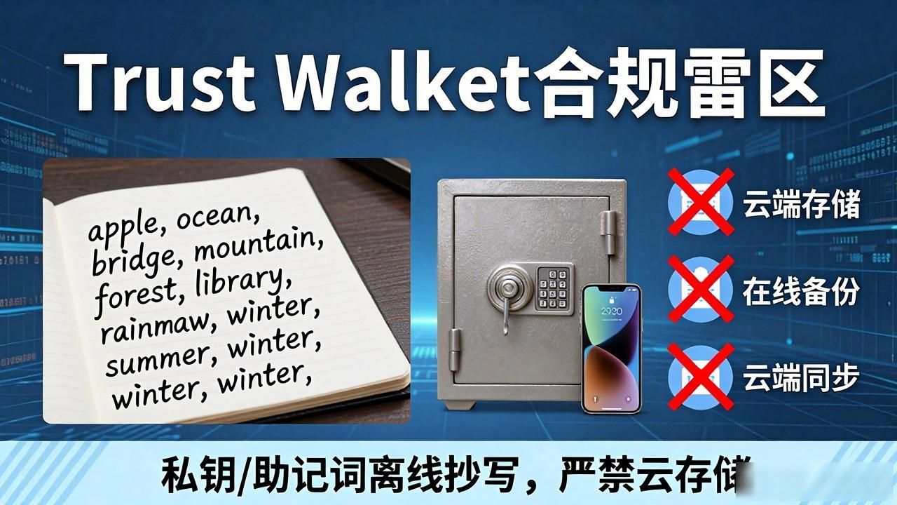 Trust Wallet下载后：这5个合规雷区千万别踩