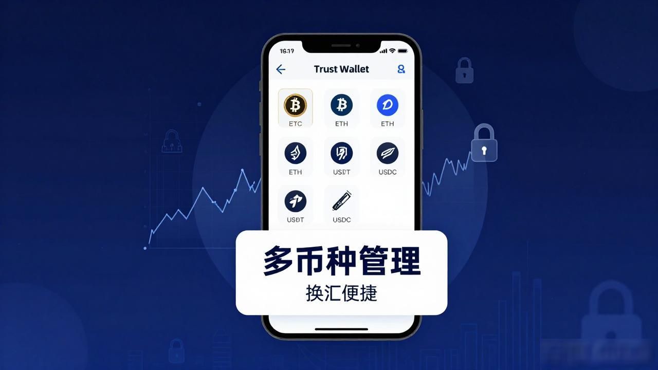 Trust Wallet支持多币种，换汇更便捷