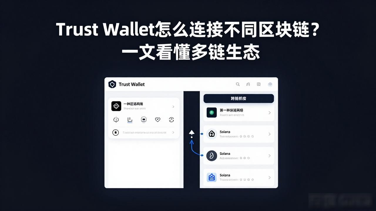 Trust Wallet怎么连接不同区块链？一文看懂多链生态