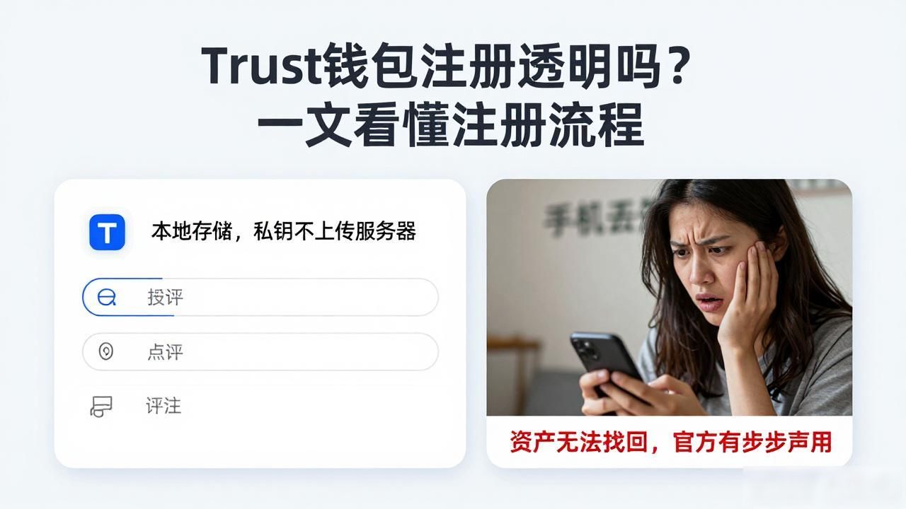 Trust钱包注册透明吗？一文看懂注册流程