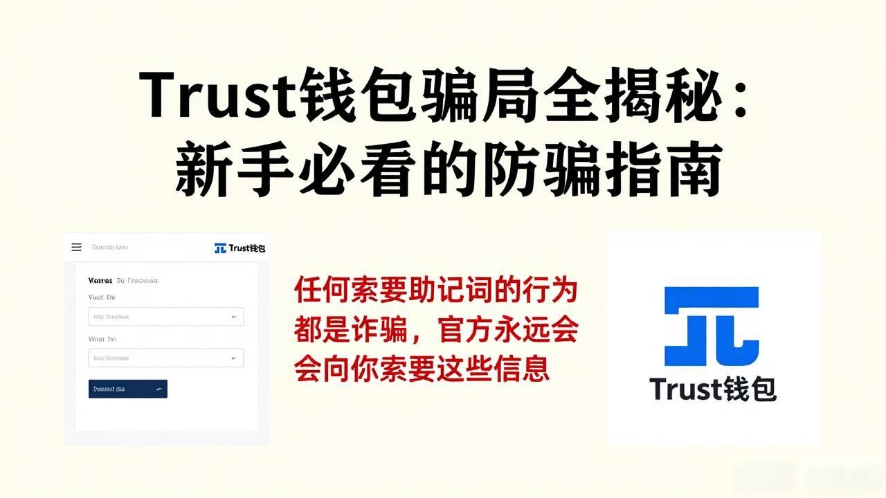 Trust钱包骗局全揭秘：新手必看的防骗指南