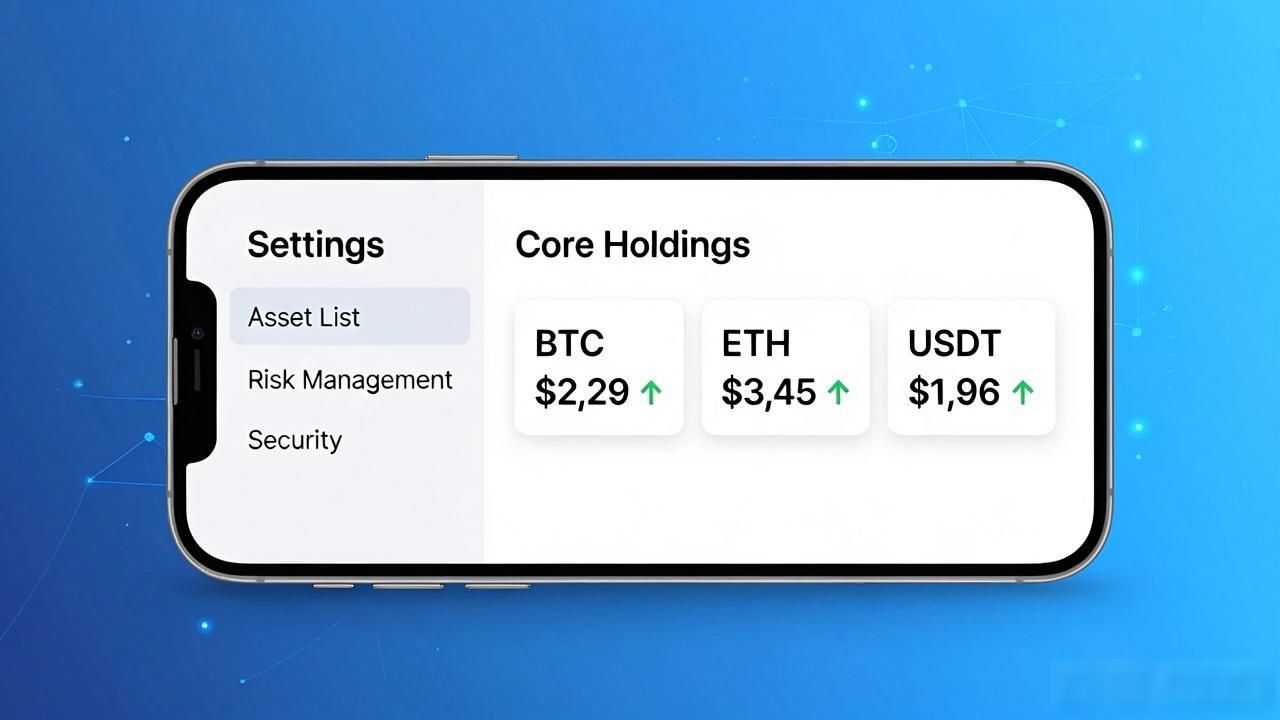 Trust Wallet新界面一键定位资产教程