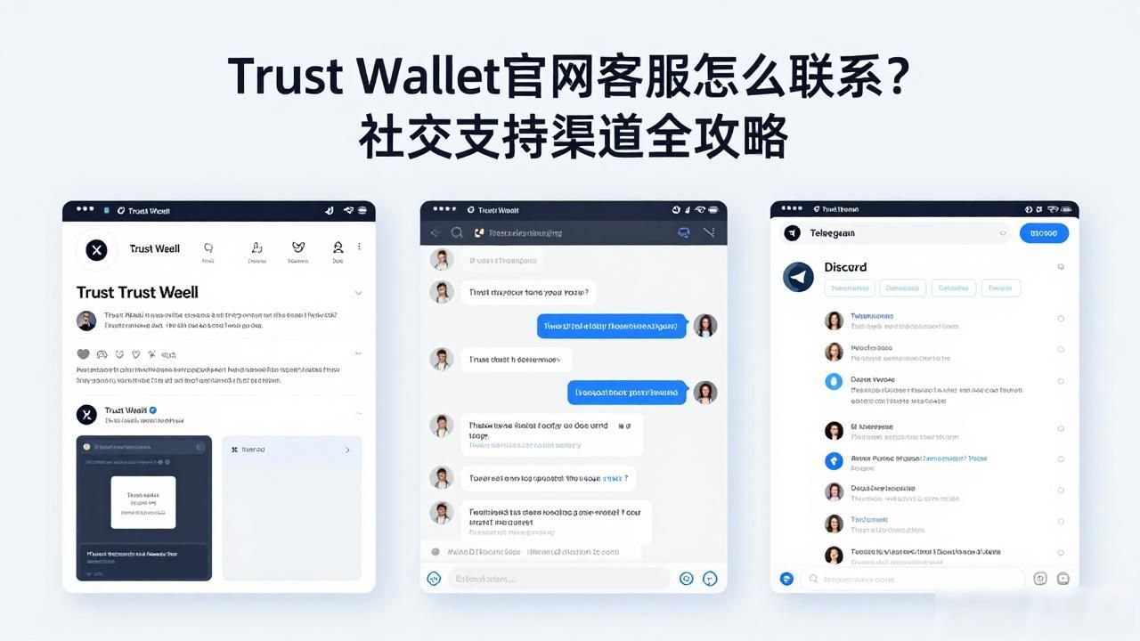 Trust Wallet官网客服怎么联系？社交支持渠道全攻略