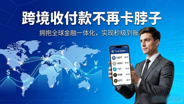 用Trust钱包做全球生意：跨境收付款不再卡脖子