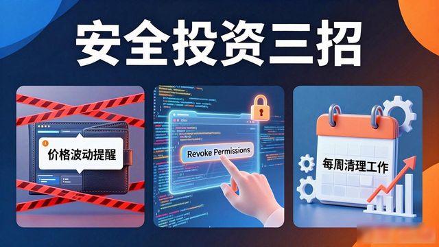 Trust Wallet安全投资三招：防风险、稳收益