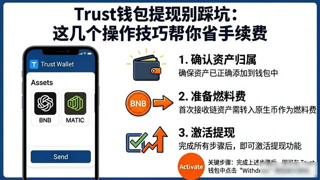 Trust钱包提现别踩坑：这几个操作技巧帮你省手续费