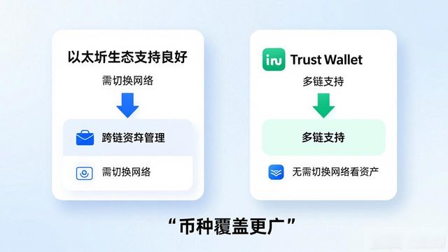 Trust Wallet 对比其他钱包 哪个更值得用