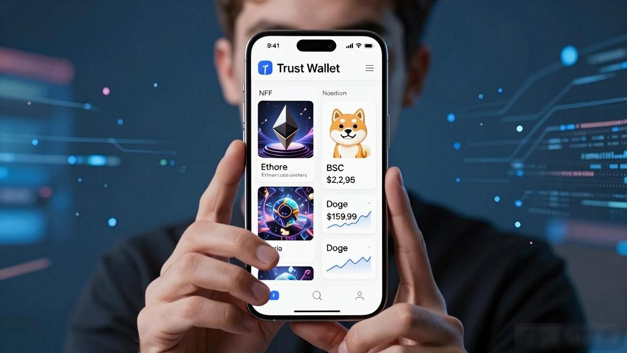 从官网下Trust Wallet后，我的投资变了