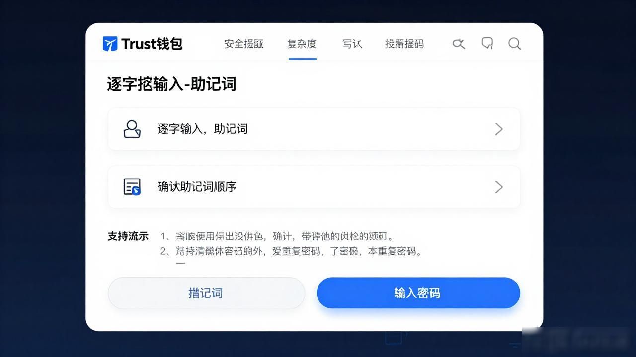 Trust钱包丢了怎么办？找回资产只需这一步