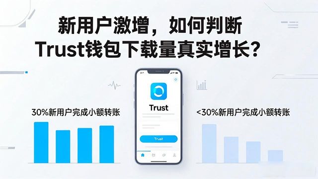 新用户激增，如何判断Trust钱包下载量真实增长？