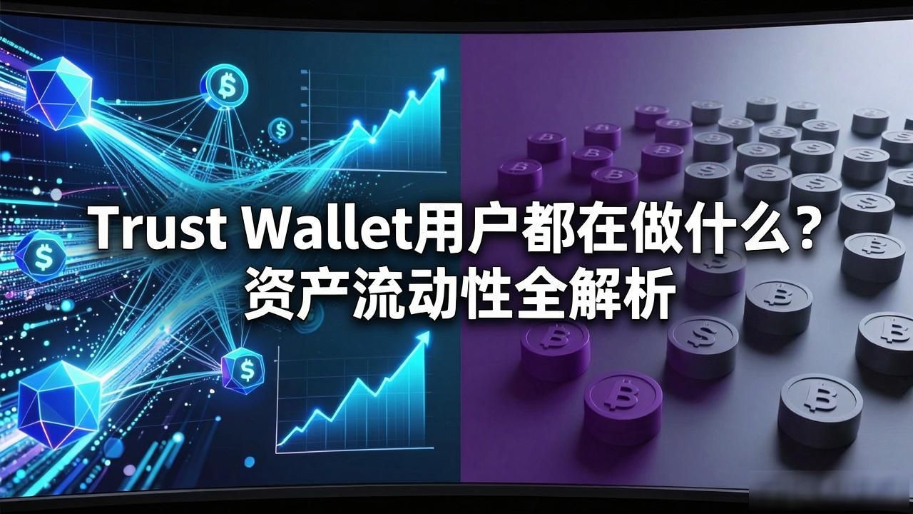 Trust Wallet用户都在做什么？资产流动性全解析