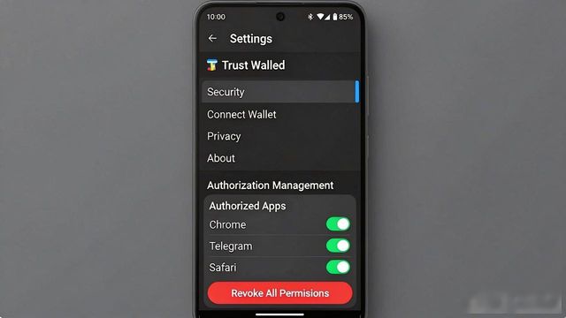 Trust钱包取消授权教程：三步搞定