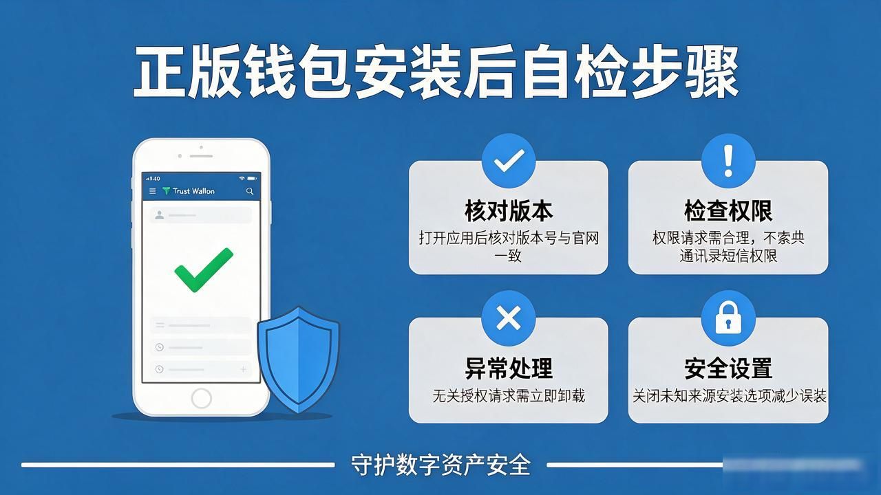 Trust Wallet正版怎么下？3招避开钓鱼链接守住资产