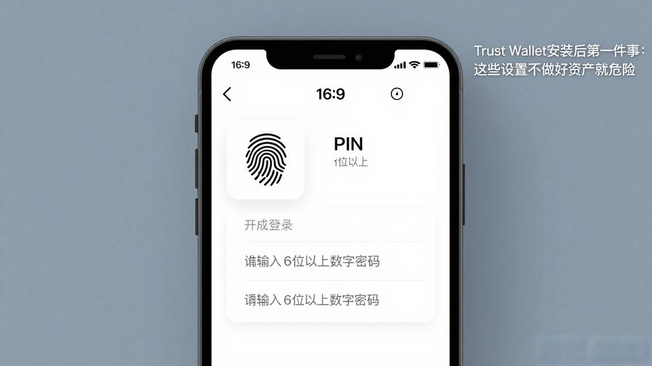 Trust Wallet安装后第一件事：这些设置不做好资产就危险