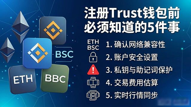 注册Trust钱包前必须知道的5件事