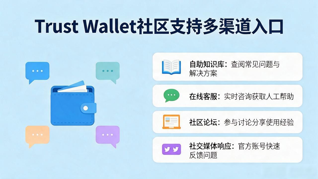 Trust Wallet社区支持：用户遇到问题时该如何快速解决