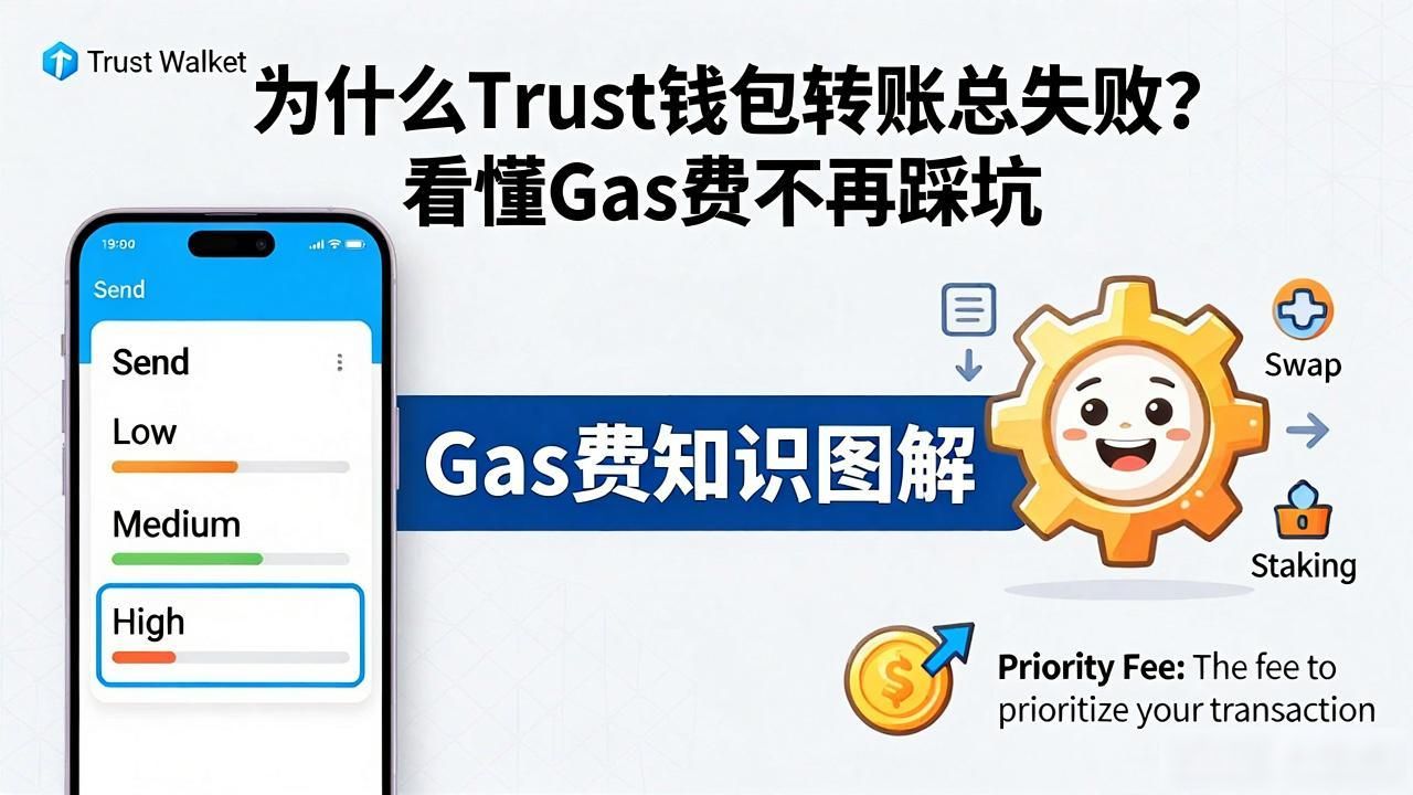 为什么Trust钱包转账总失败？看懂Gas费不再踩坑