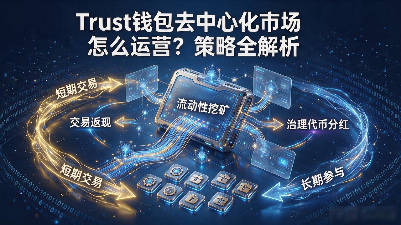 Trust钱包去中心化市场怎么运营？策略全解析