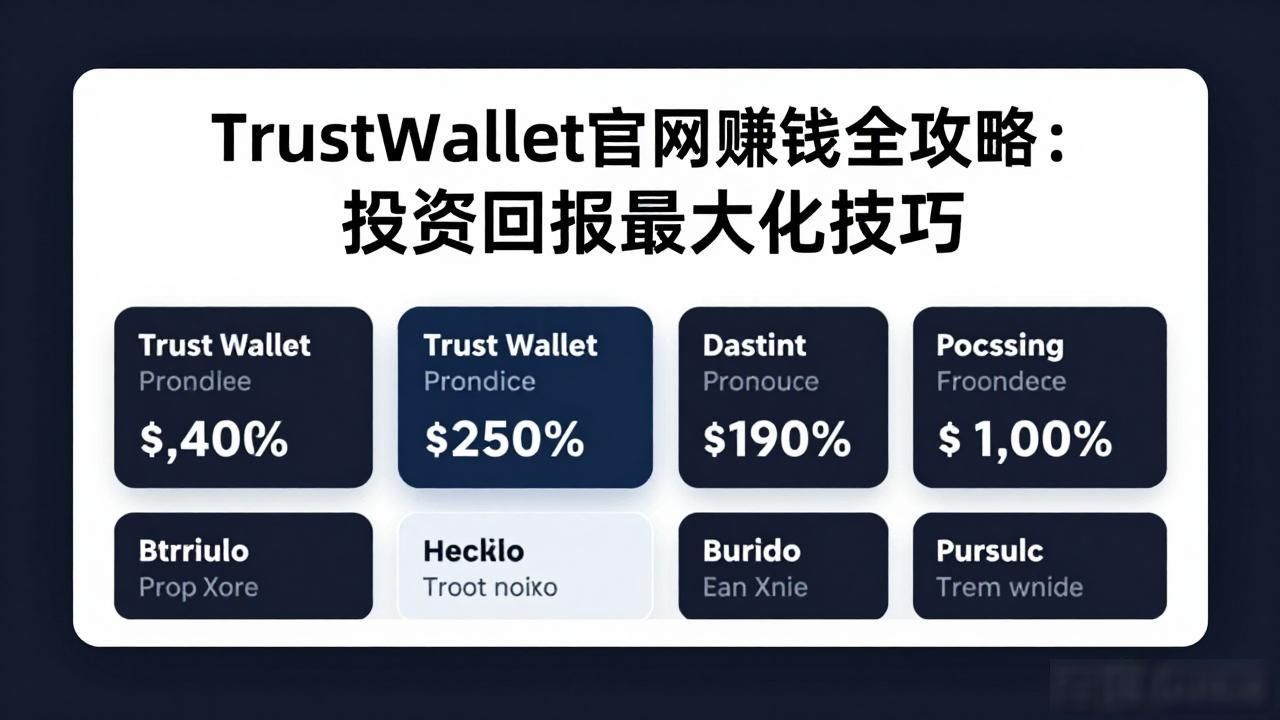 Trust Wallet官网赚钱全攻略：投资回报最大化技巧