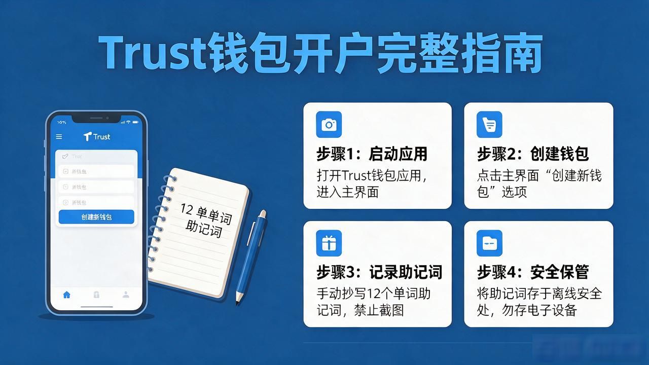 Trust钱包注册教程：新手完整开户指南