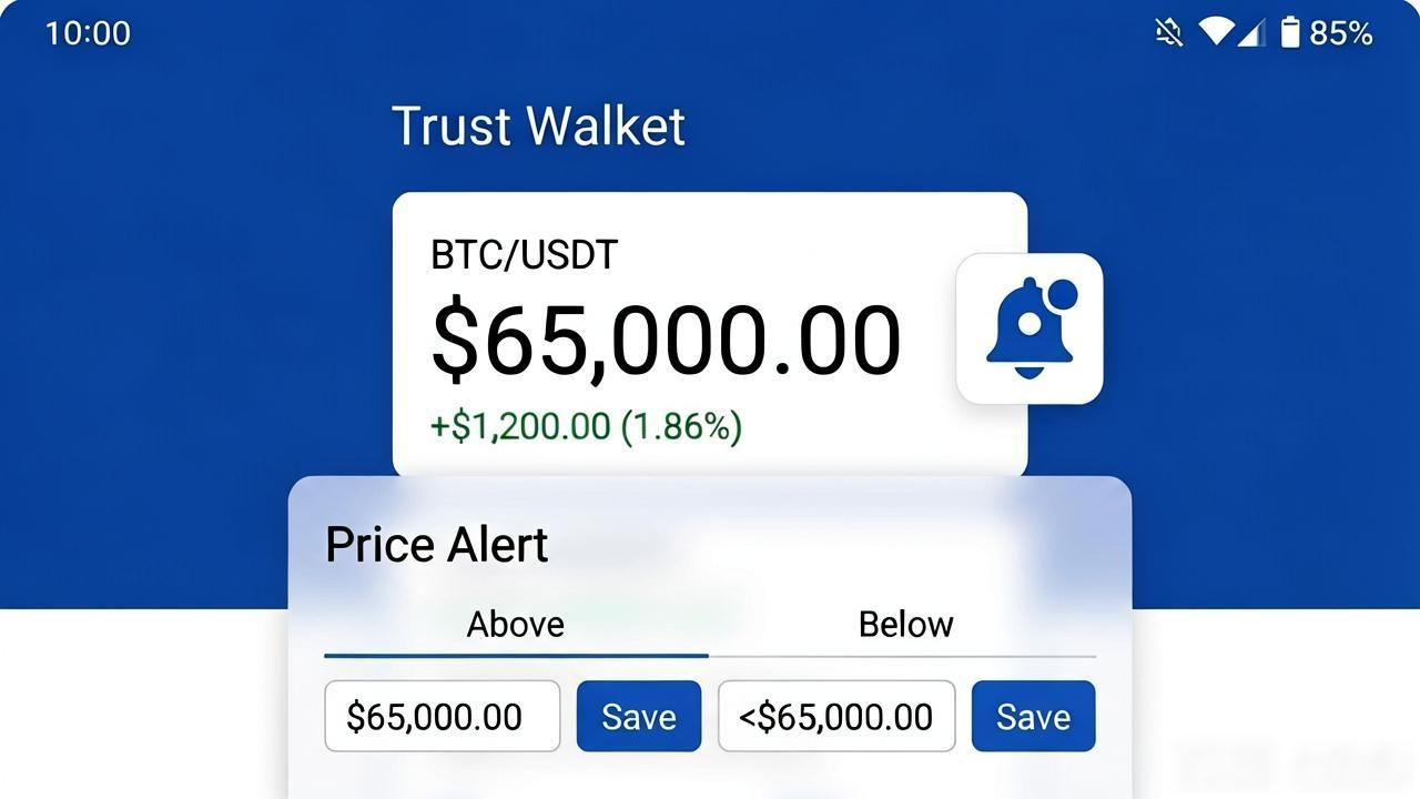 Trust Wallet价格提醒设置指南