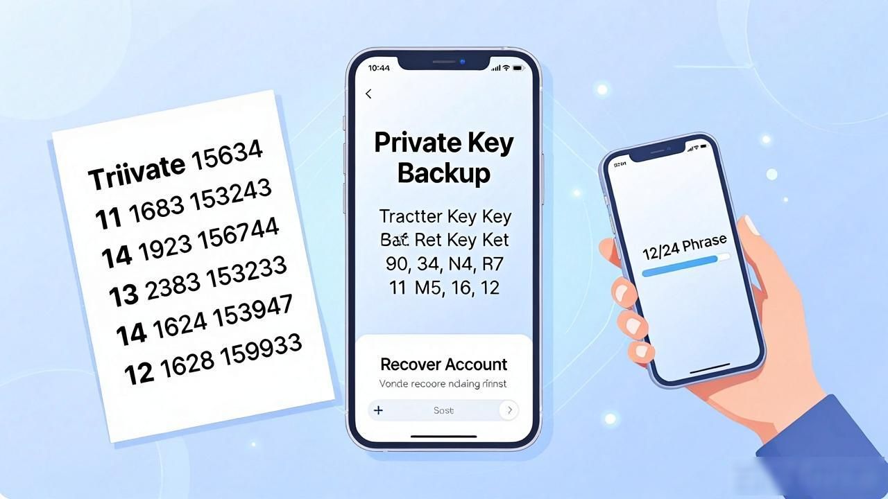 Crypto新手必看：私钥丢了怎么办？Trust Wallet恢复真的最省心吗