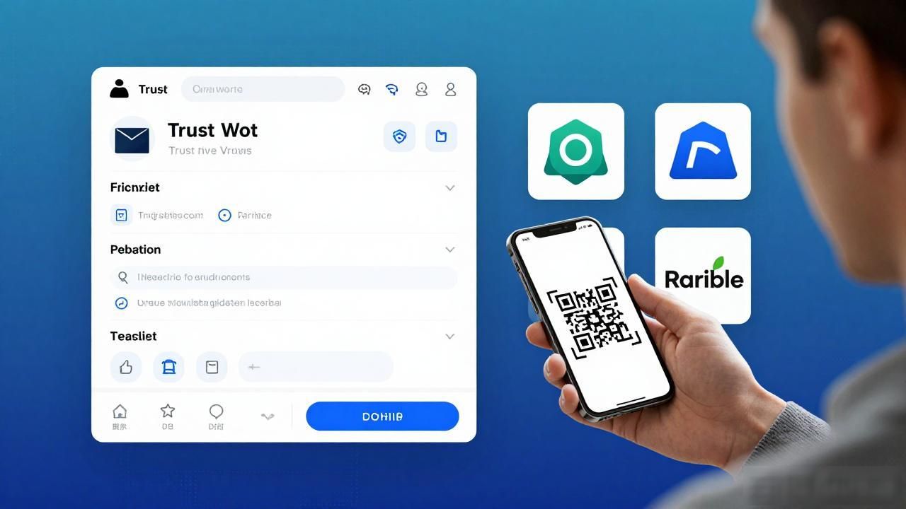 Trust钱包怎么连接去中心化服务？