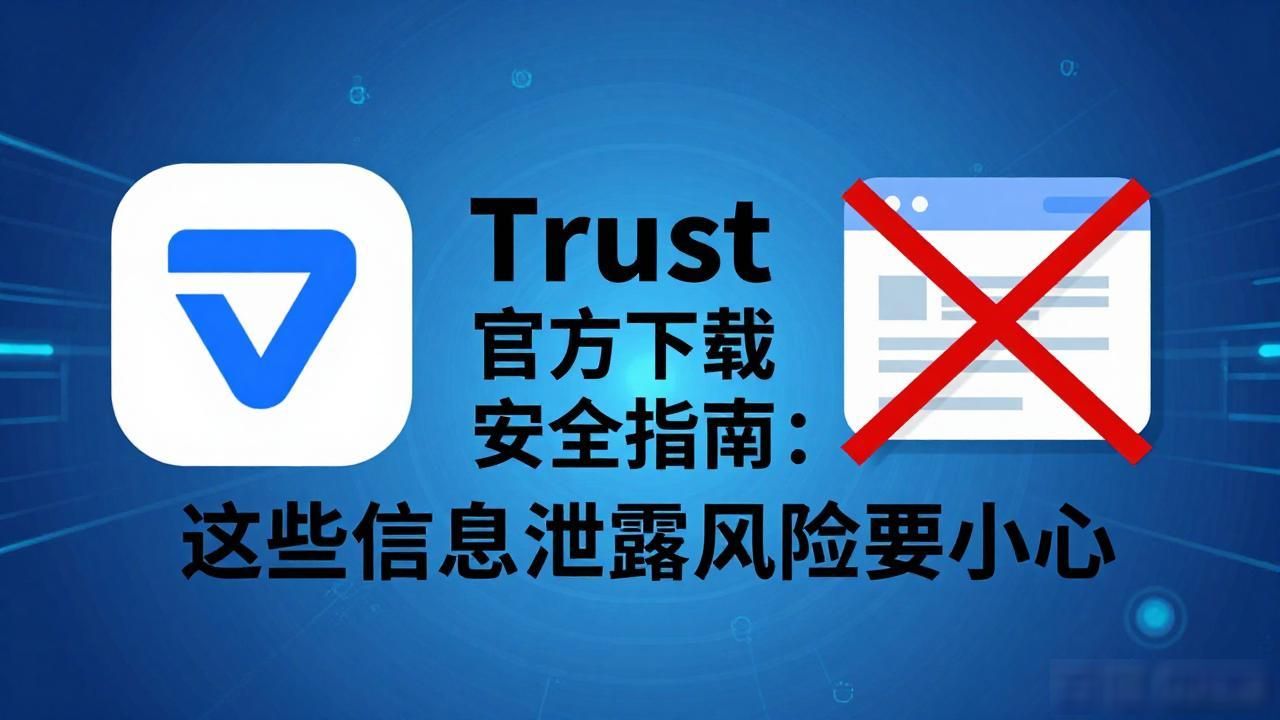 Trust Wallet官方下载安全指南：这些信息泄露风险要小心