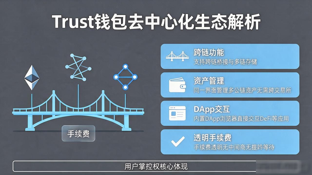 Trust钱包去中心化生态解析：核心组成与用户掌控权