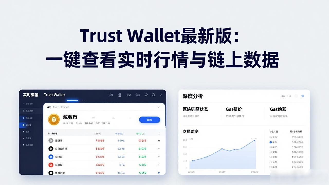 Trust Wallet最新版：一键查看实时行情与链上数据