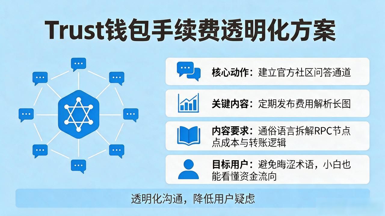Title:Trust钱包手续费太高?聊聊透明化沟通之道
