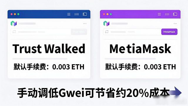 Trust钱包手续费到底贵不贵？对比主流钱包真实数据