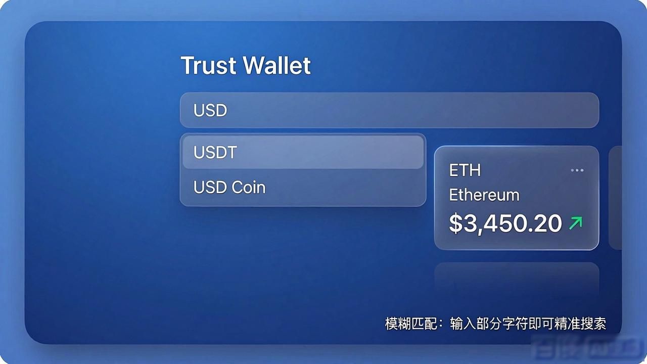 Trust Wallet搜索功能怎么用？快速查到你的资产