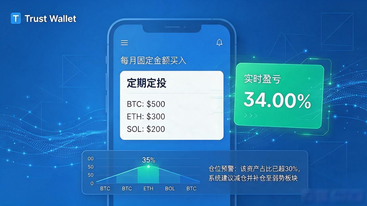 Trust Wallet 怎么搭配资产组合,实现投资多样化