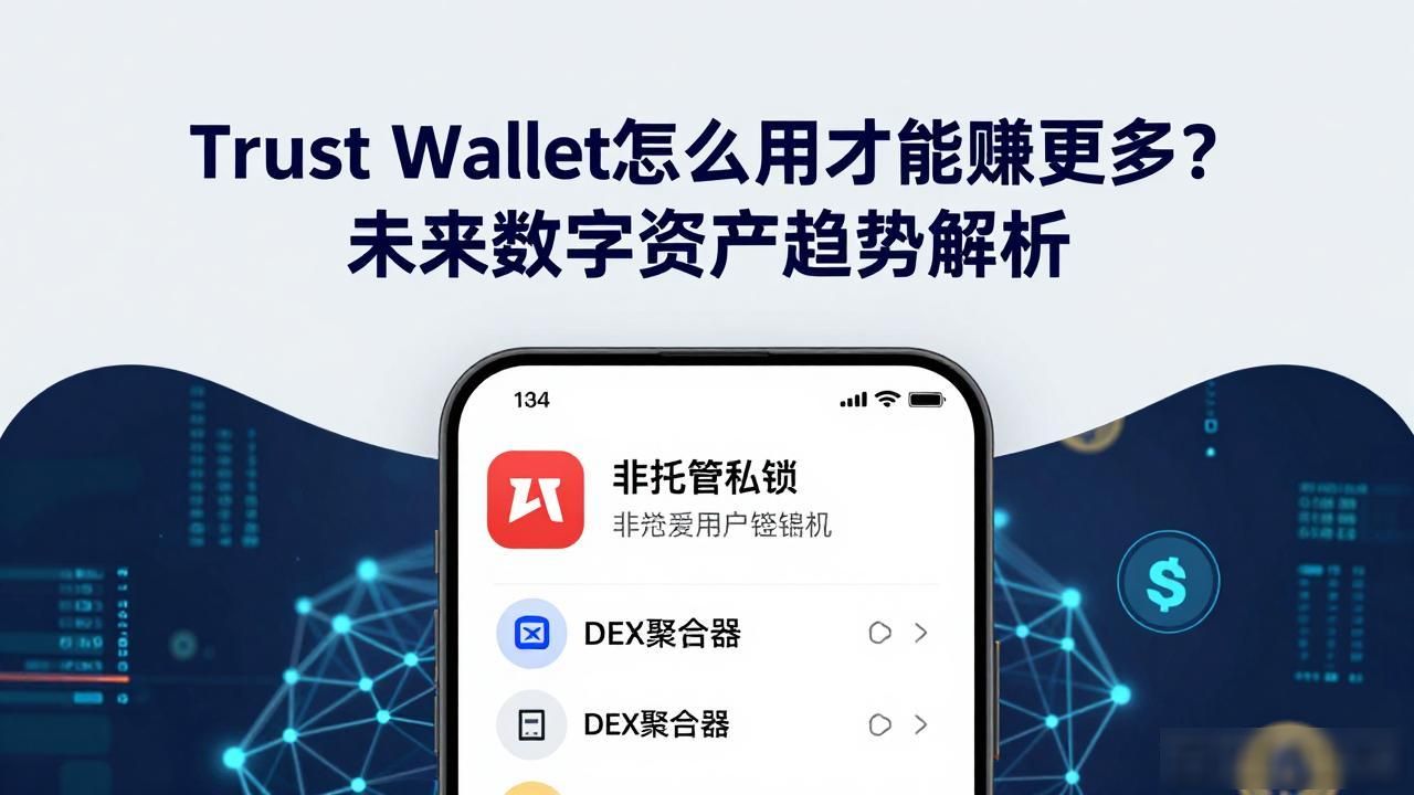 Trust Wallet怎么用才能赚更多？未来数字资产趋势解析