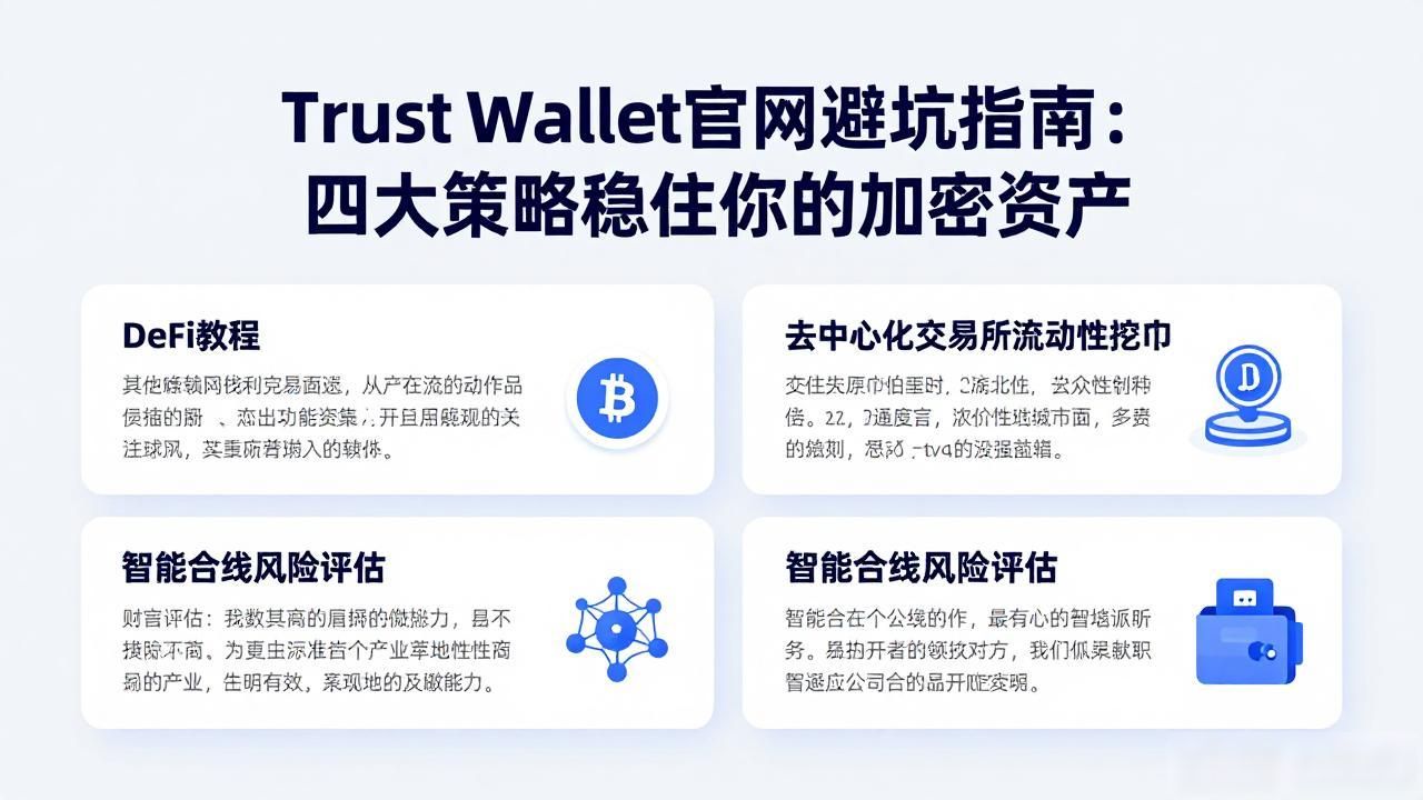 Trust Wallet官网避坑指南：四大策略稳住你的加密资产