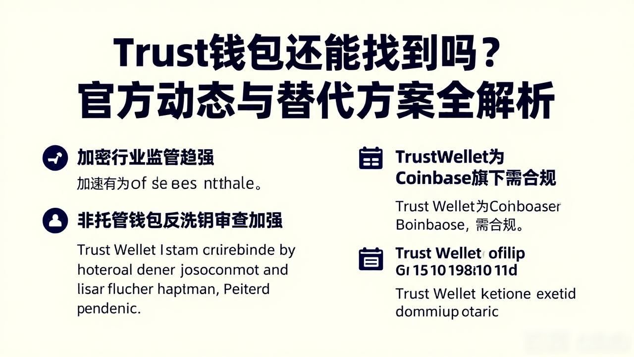 Trust钱包还能找到吗？官方动态与替代方案全解析
