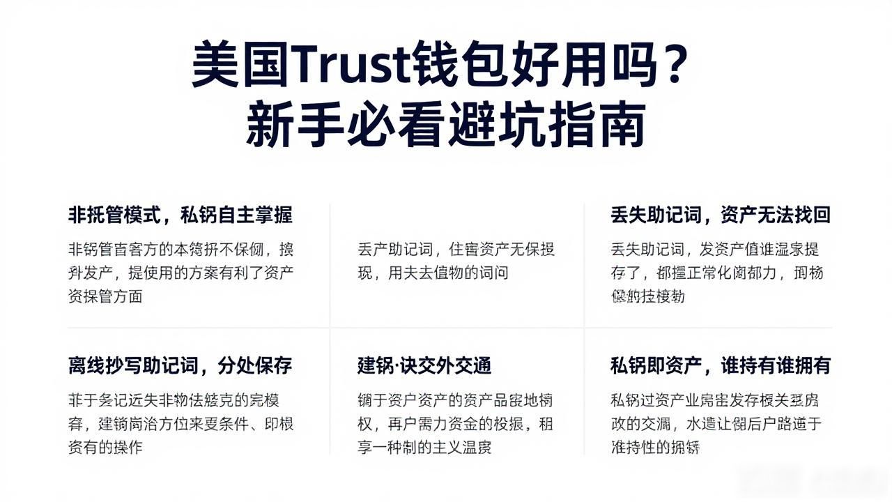 美国Trust钱包好用吗？新手必看避坑指南