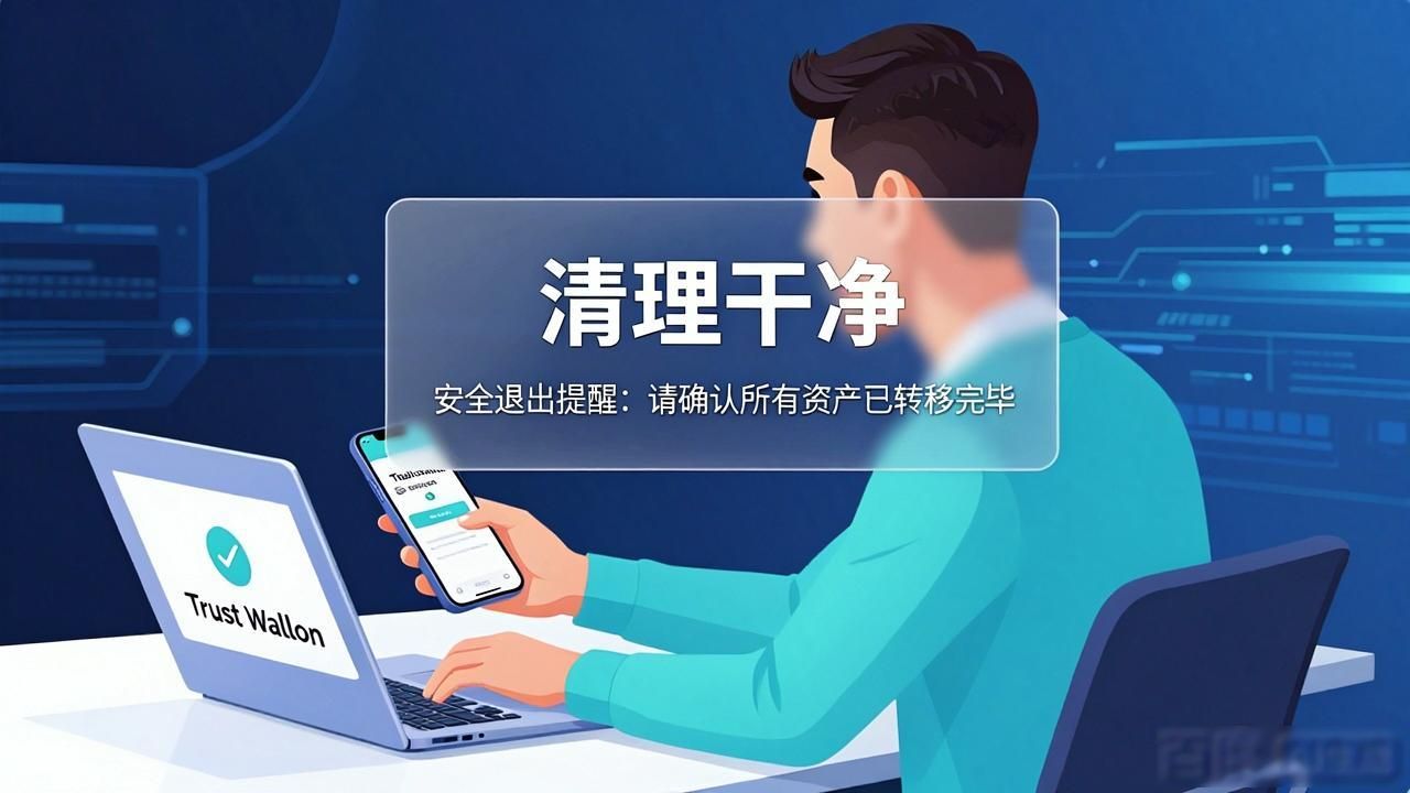 Trust钱包不想用了？教你安全清空退出