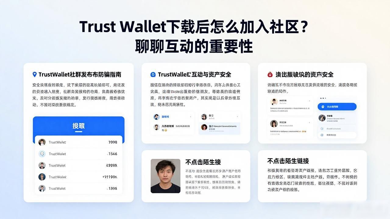 Trust Wallet下载后怎么加入社区？聊聊互动的重要性