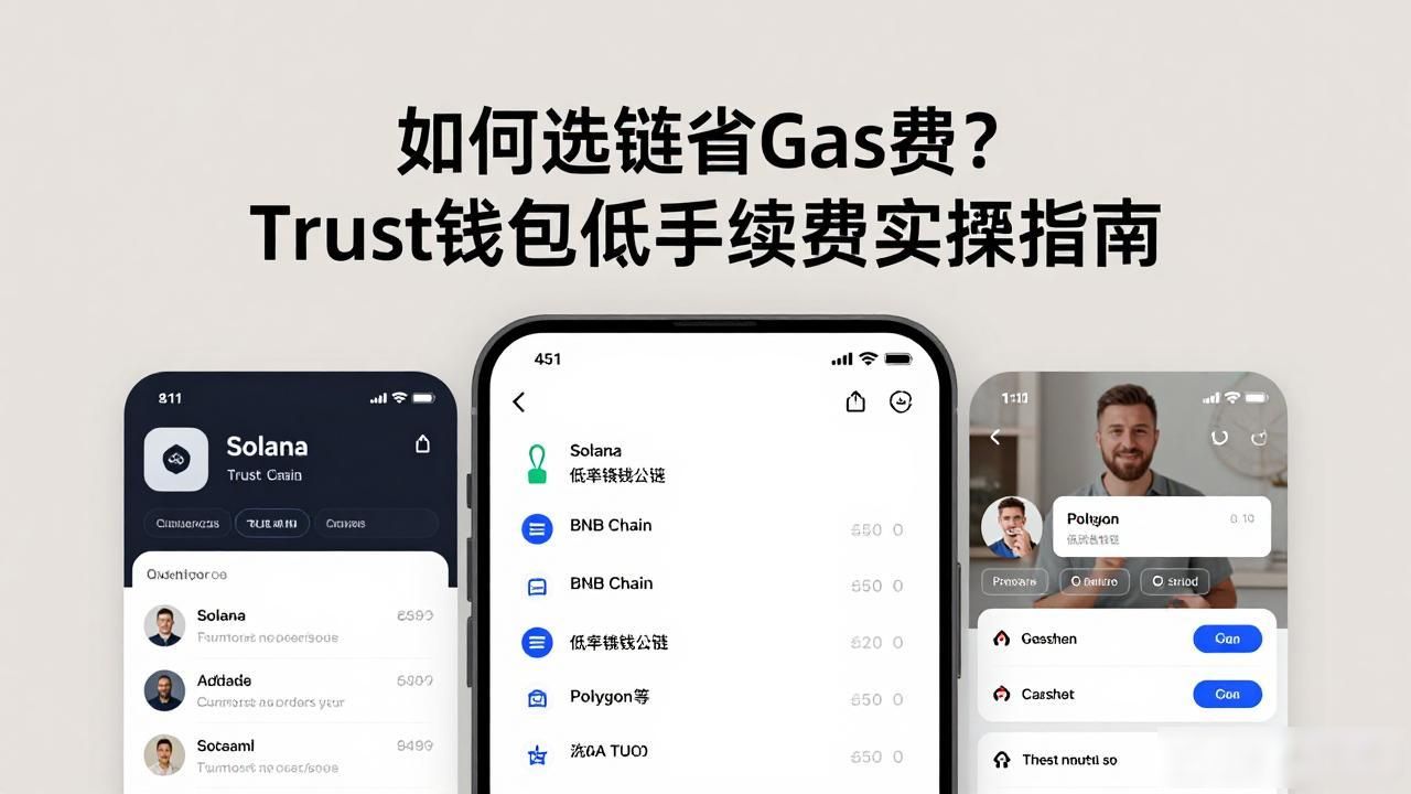 如何选链省Gas费？Trust钱包低手续费实操指南