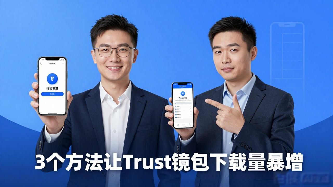 3个方法让Trust钱包下载量暴增