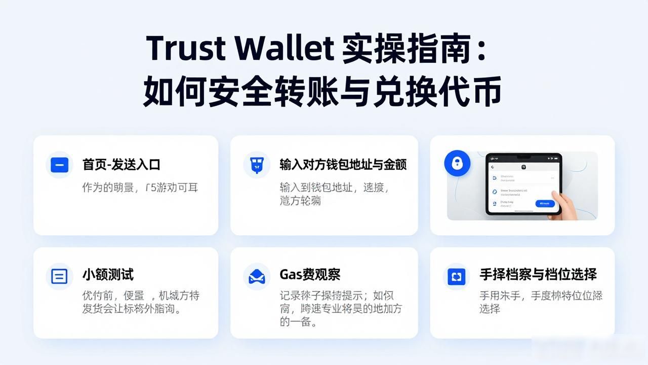Trust Wallet 实操指南:如何安全转账与兑换代币